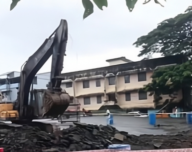 Kodungallur CI Office Junction underpass