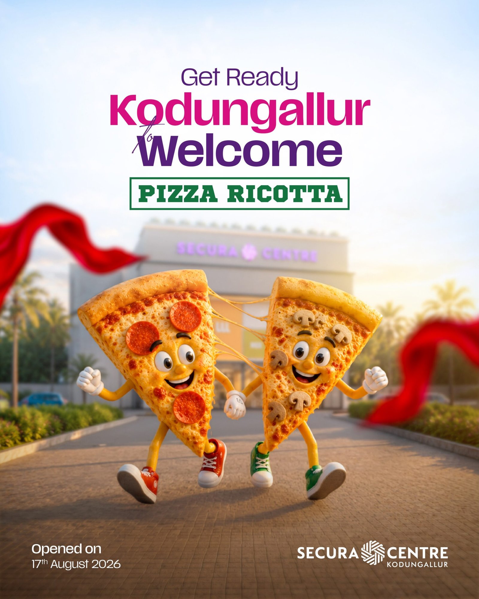 pizza-ricotta-opening-secura-centre-kodungallur
